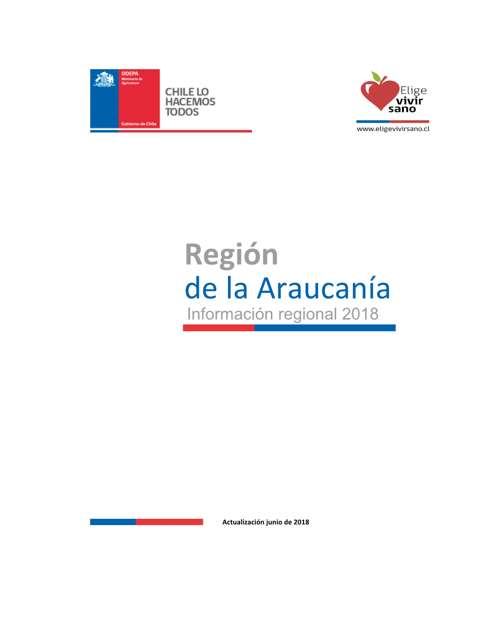 Región De La Araucanía Información Regional 2018