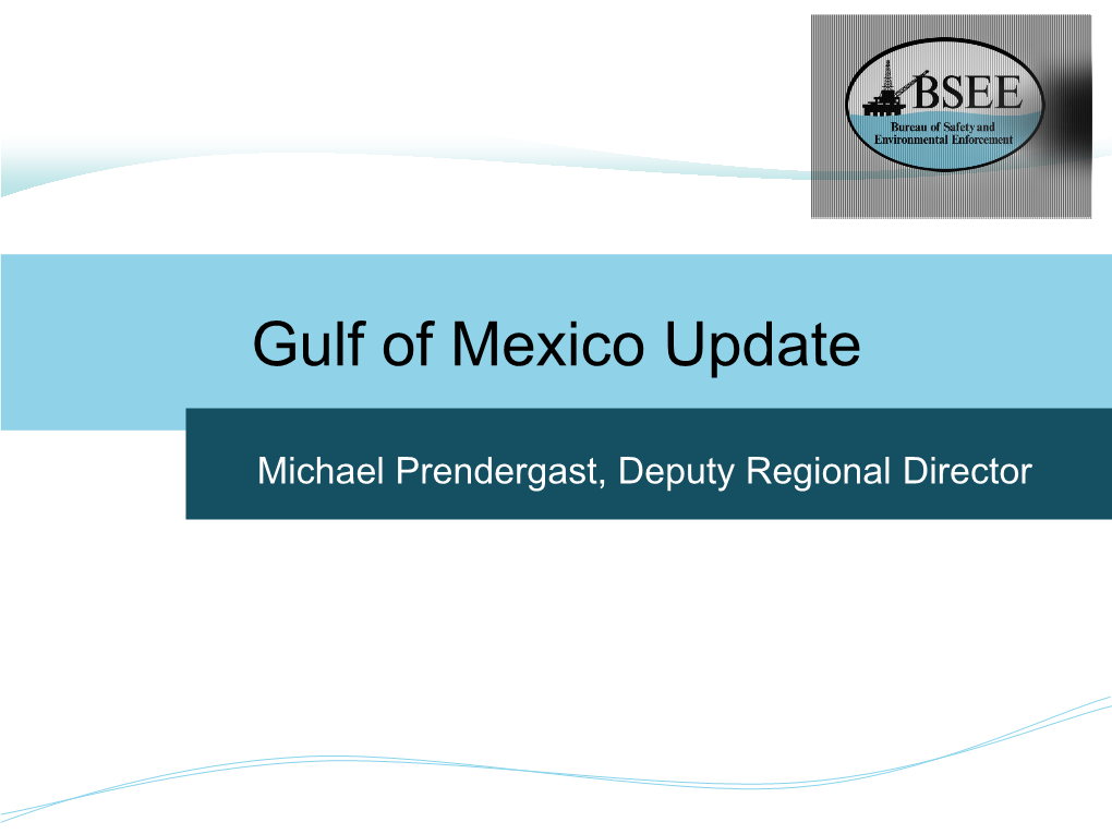 Gulf of Mexico Update