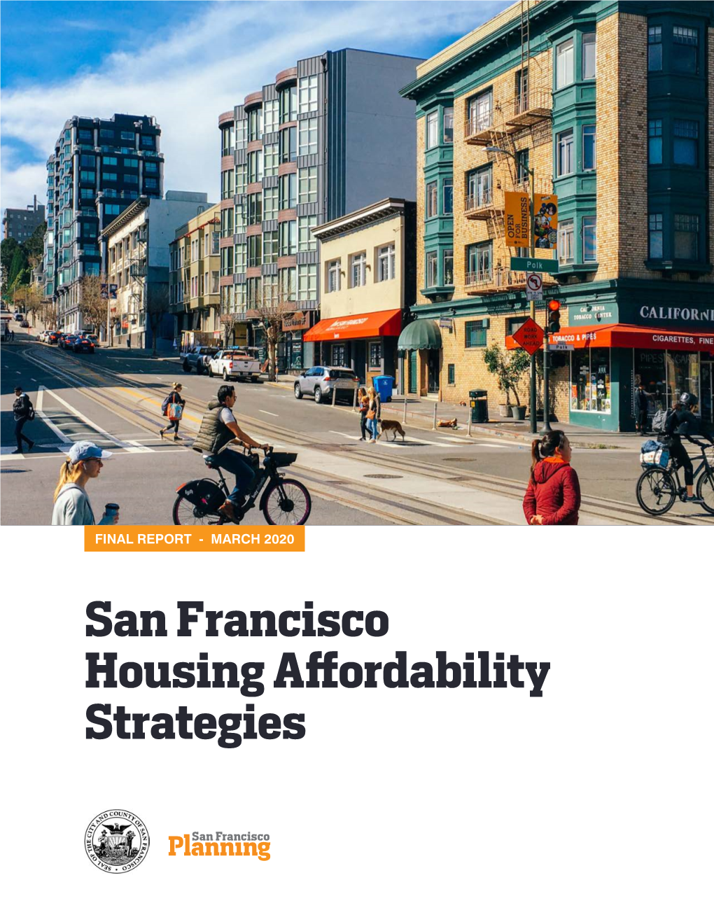 San Francisco Housing Affordability Strategies Report