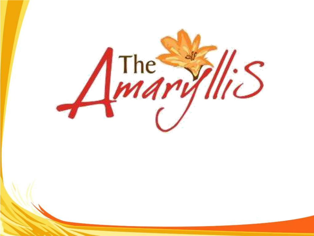 The Amaryllis Will Be at the Corner Left Side of the Road