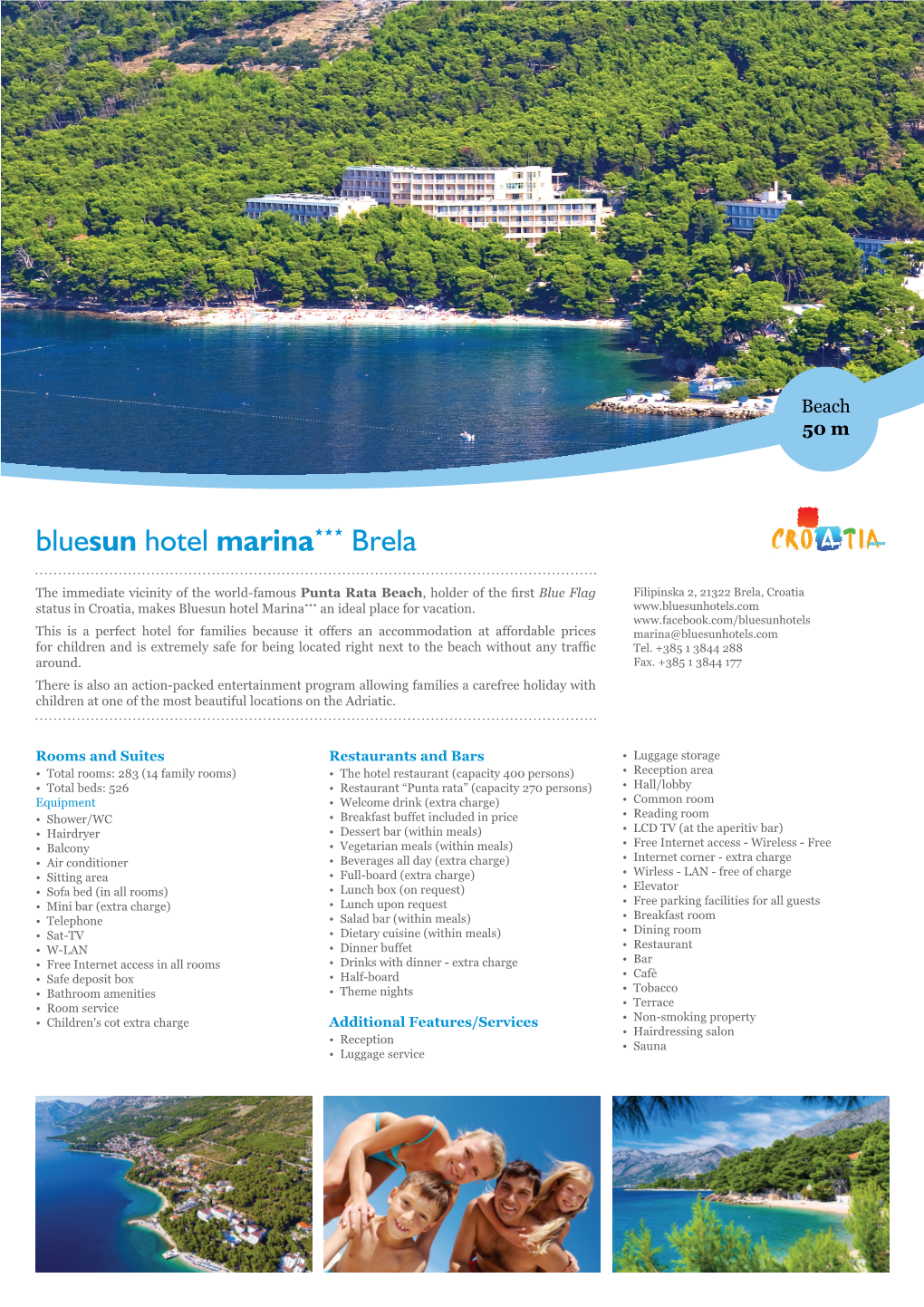 Bluesun Hotel Marina*** Brela