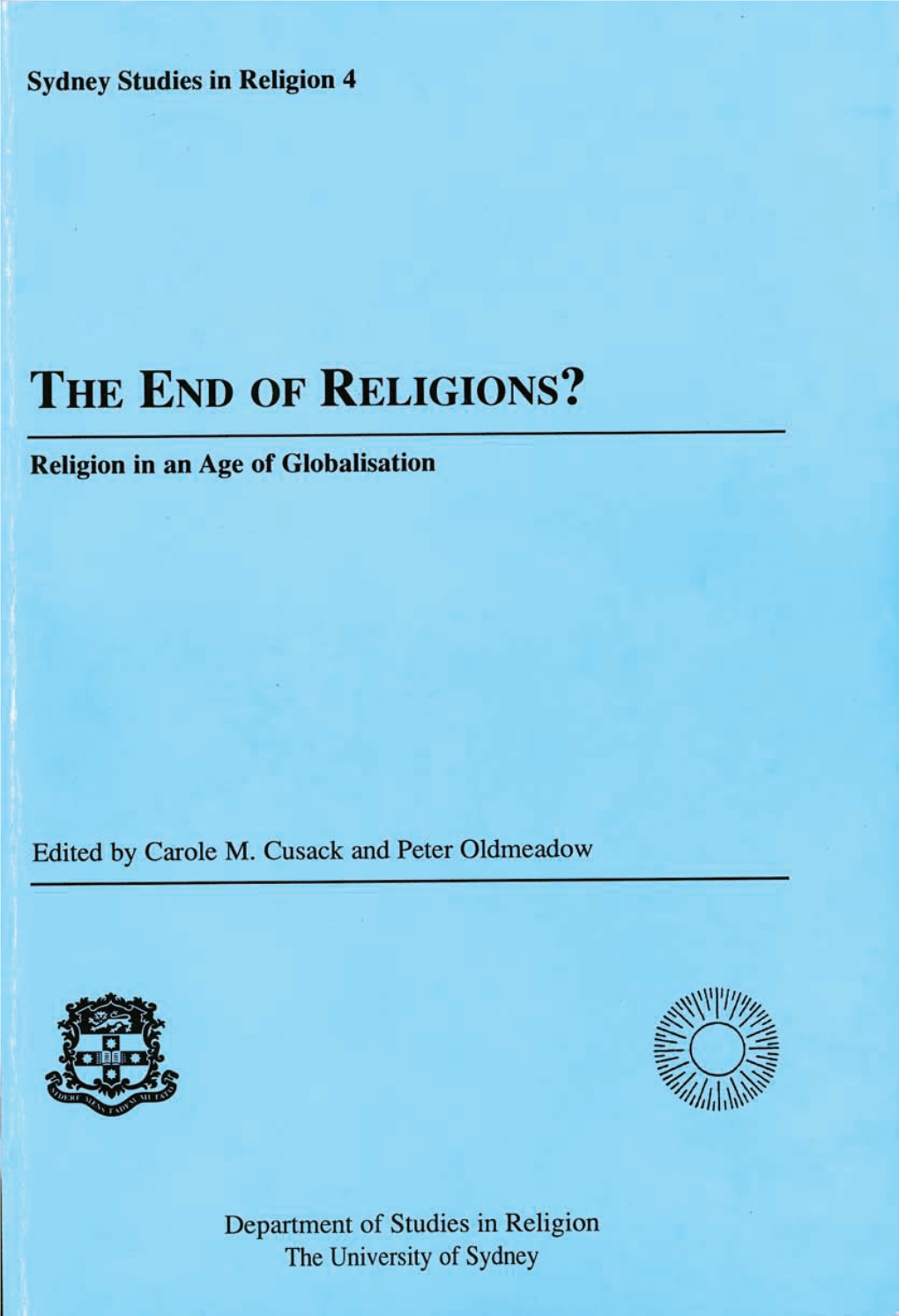 The End of Religions?