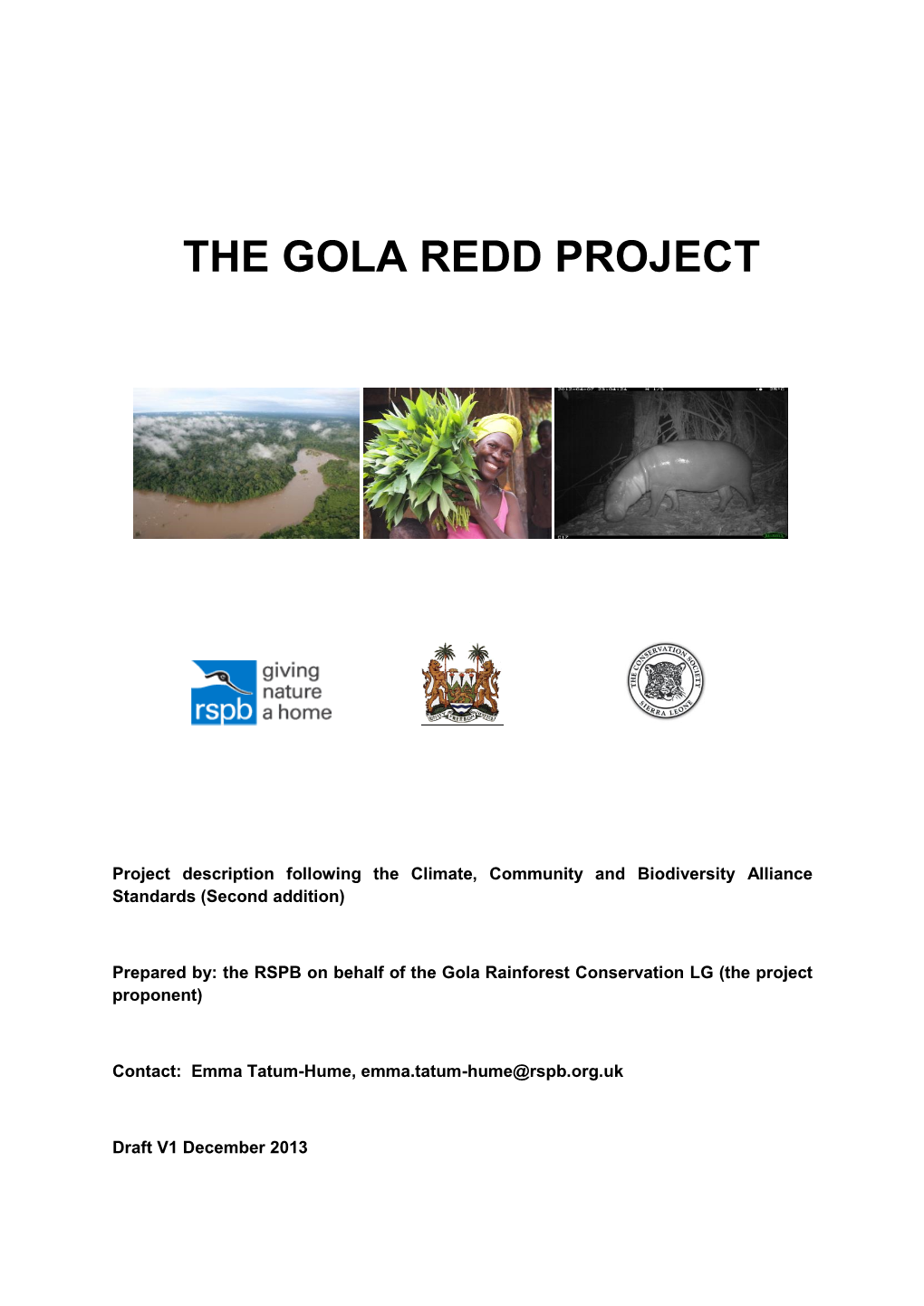 The Gola Redd Project