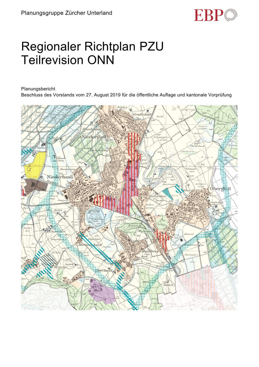 Regionaler Richtplan PZU Teilrevision ONN