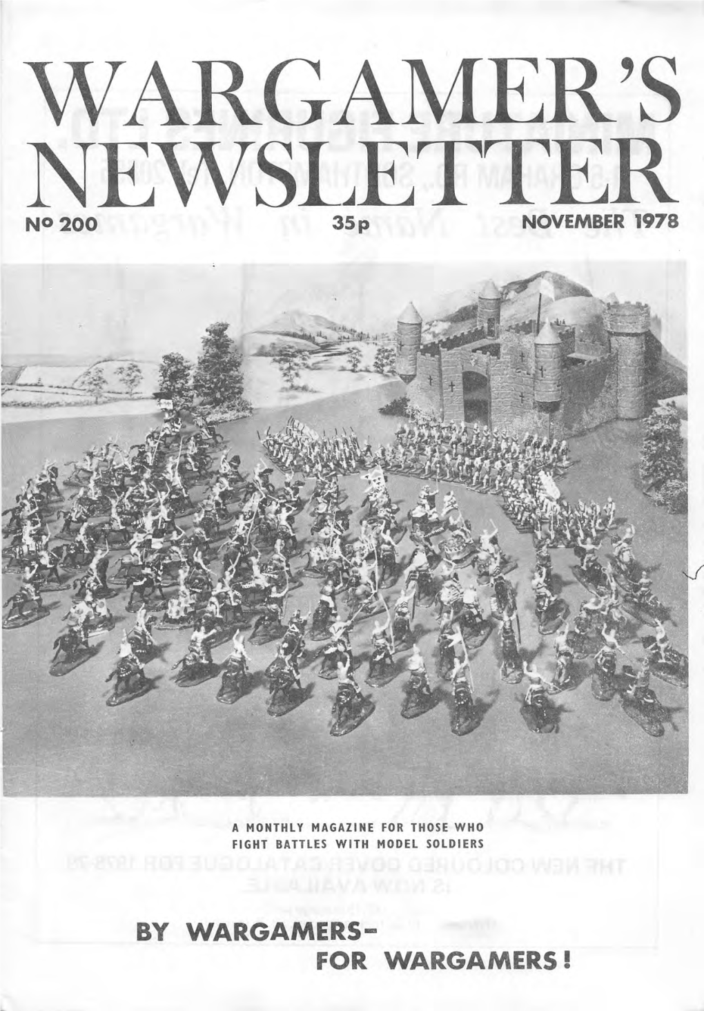 WARGAMER's NEWSLETTER NO 200 35 P NOVEMBER 1978