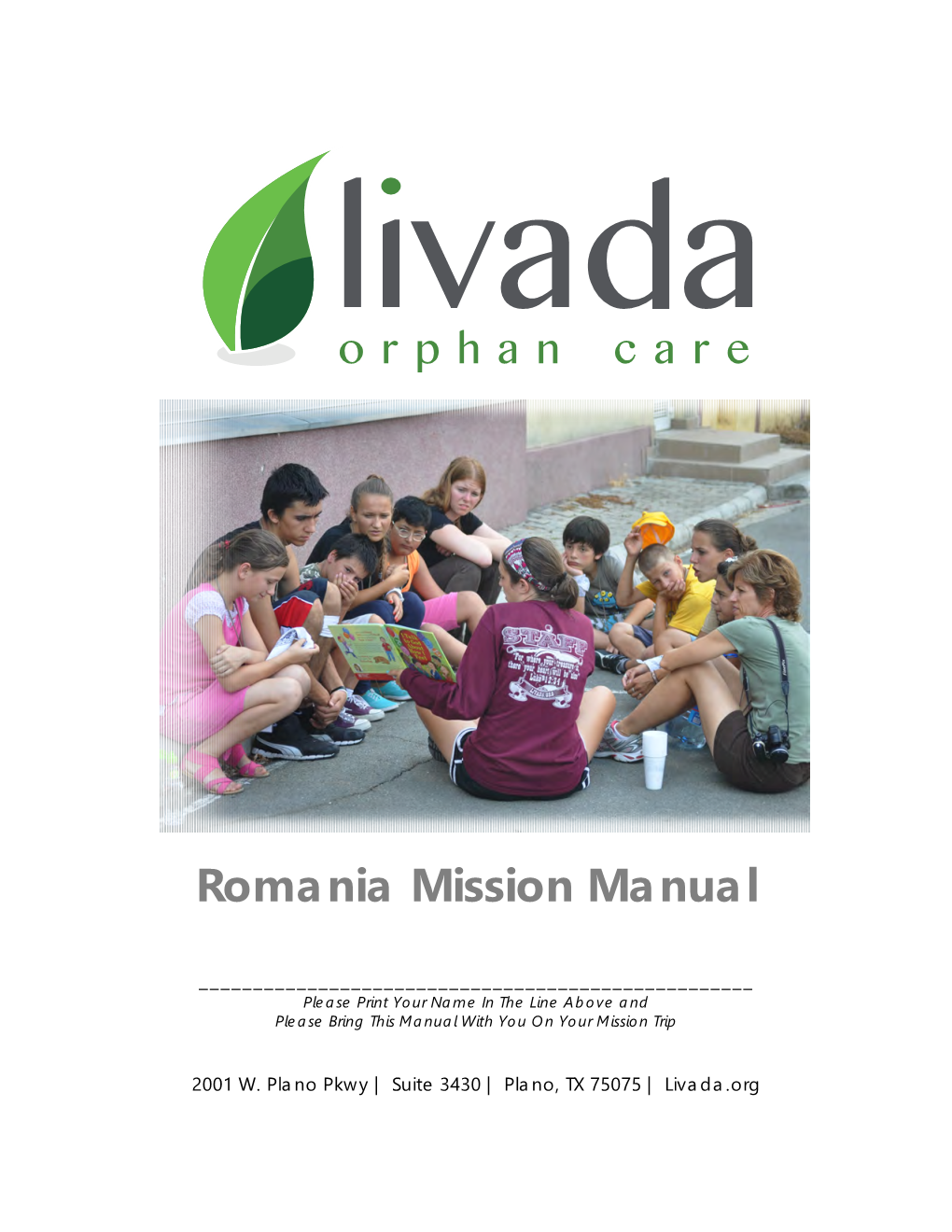 Romania Mission Manual