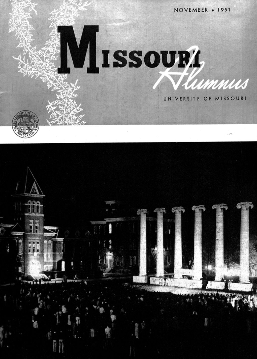 November • 1951 University of Missouri