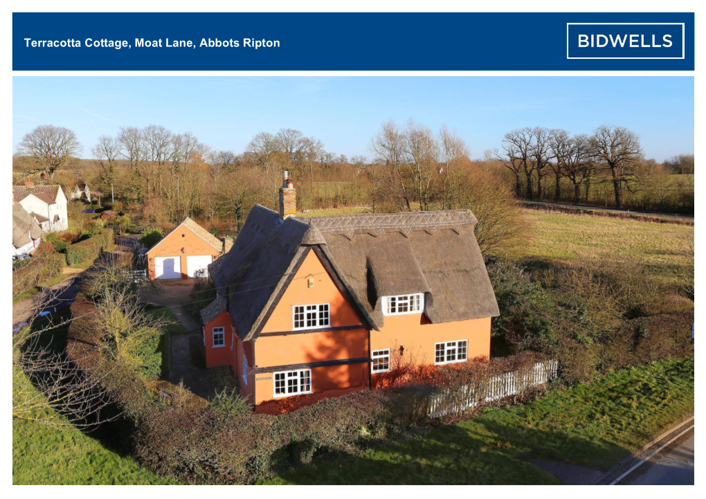 Terracotta Cottage, Moat Lane, Abbots Ripton