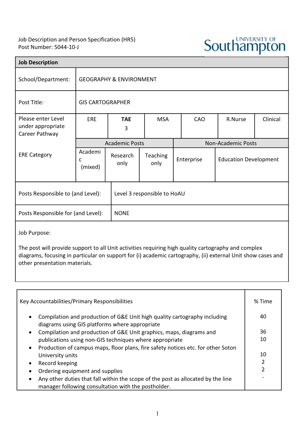 Job Description and Person Specification (HR5) s2