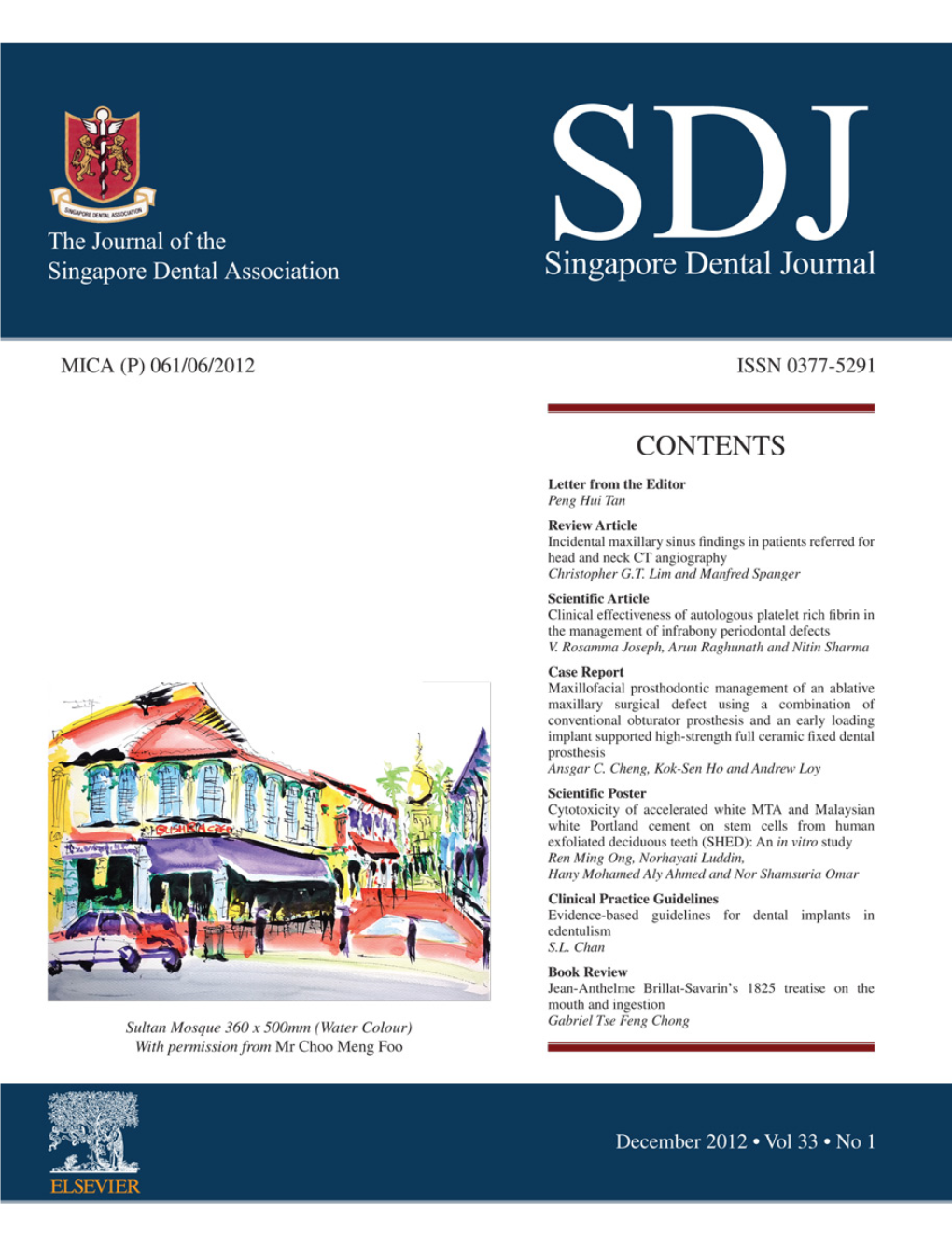 Singapore Dental Journal