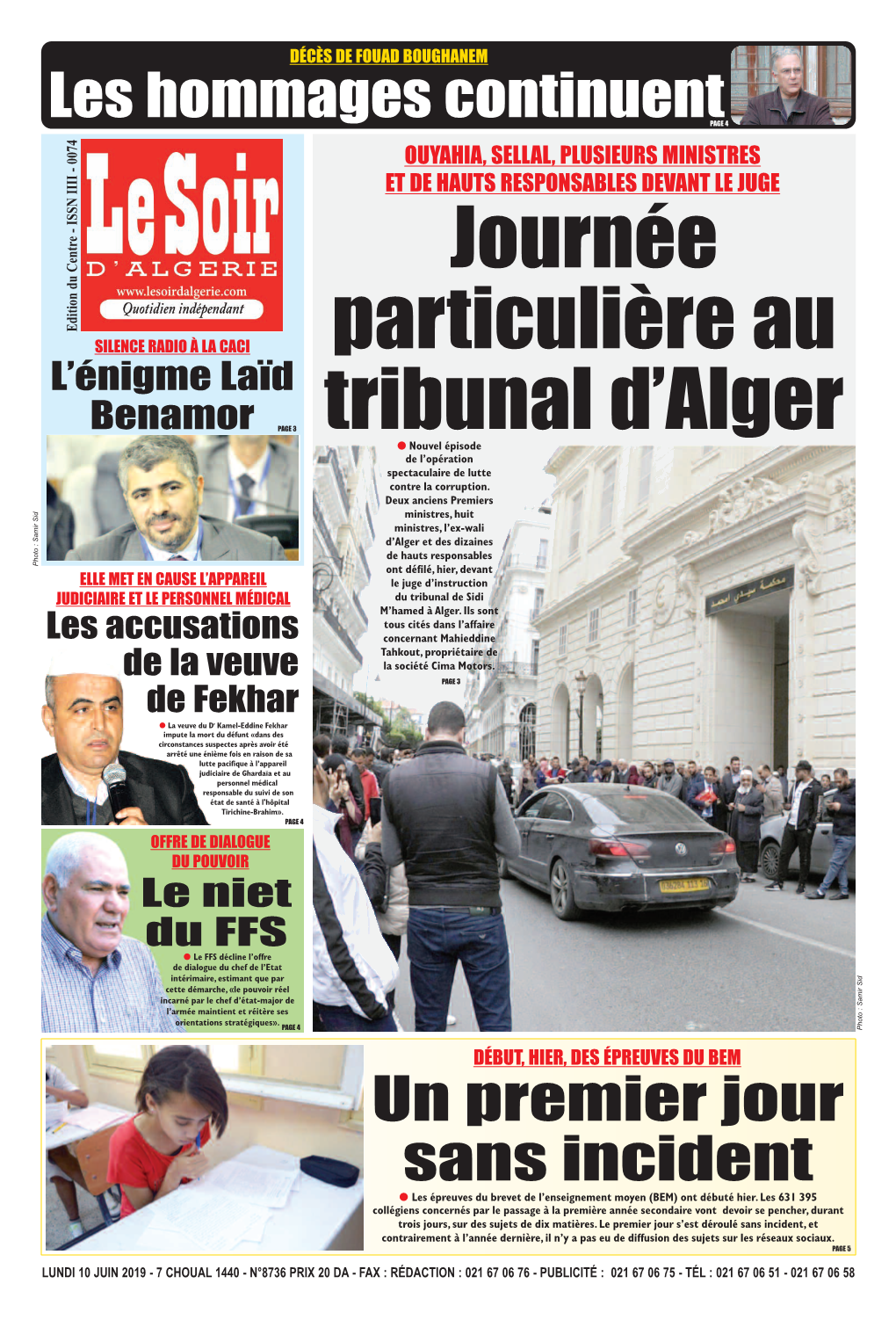 Pdf Le Soir D Algérie