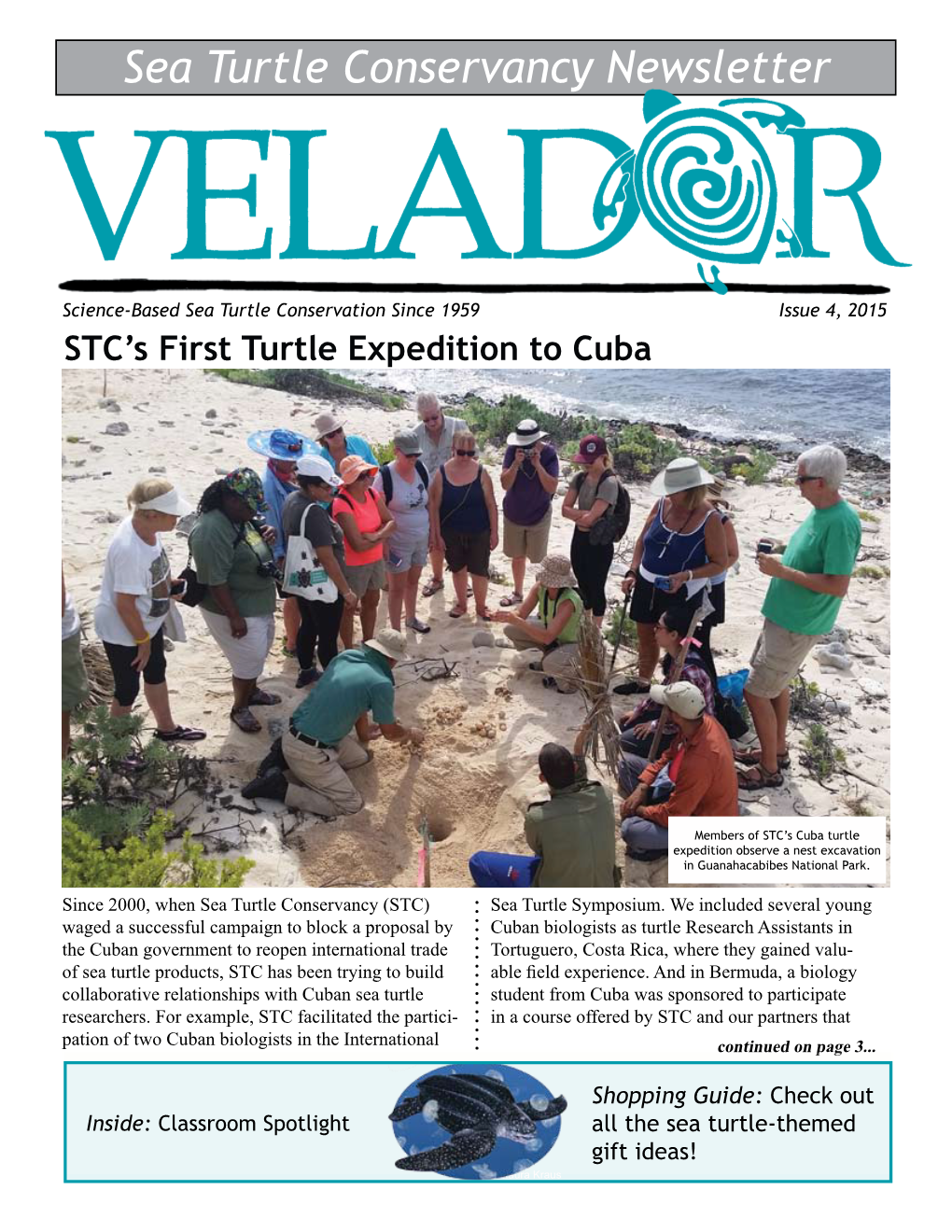 Sea Turtle Conservancy Newsletter