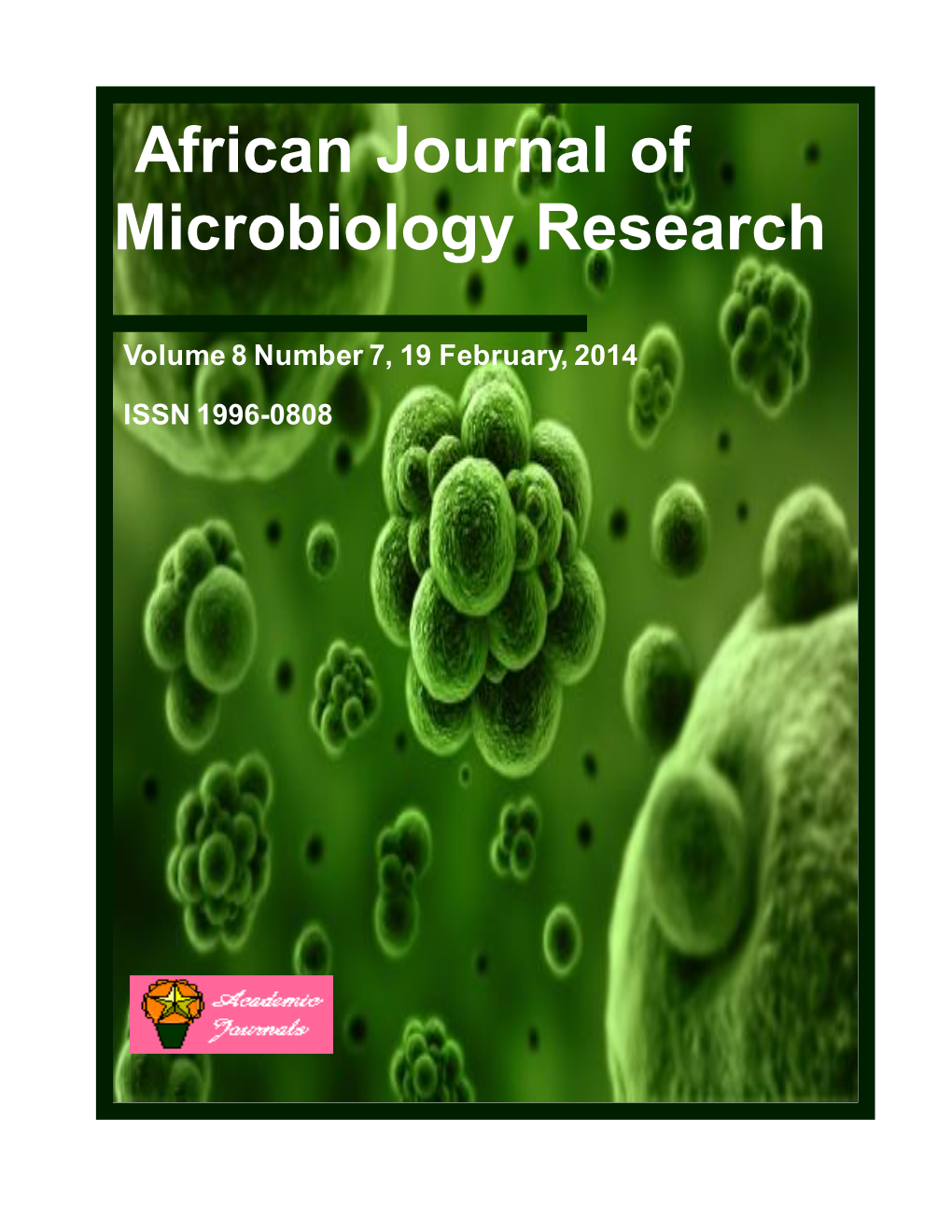 African Journal of Microbiology Research