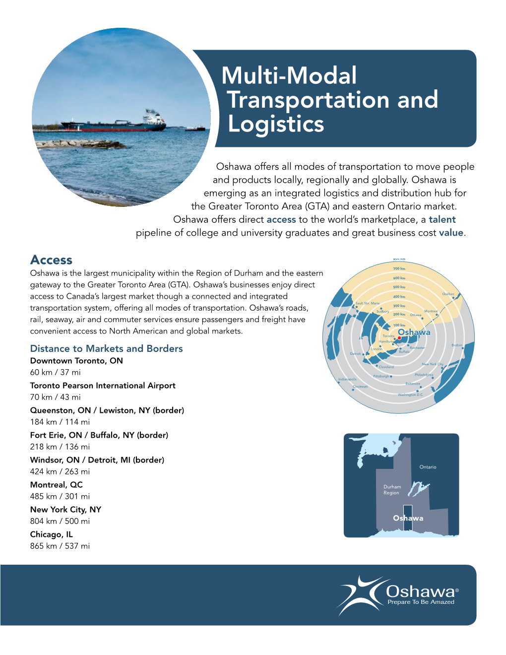 Multi-Modal Transportation and Logistics Sector Profile