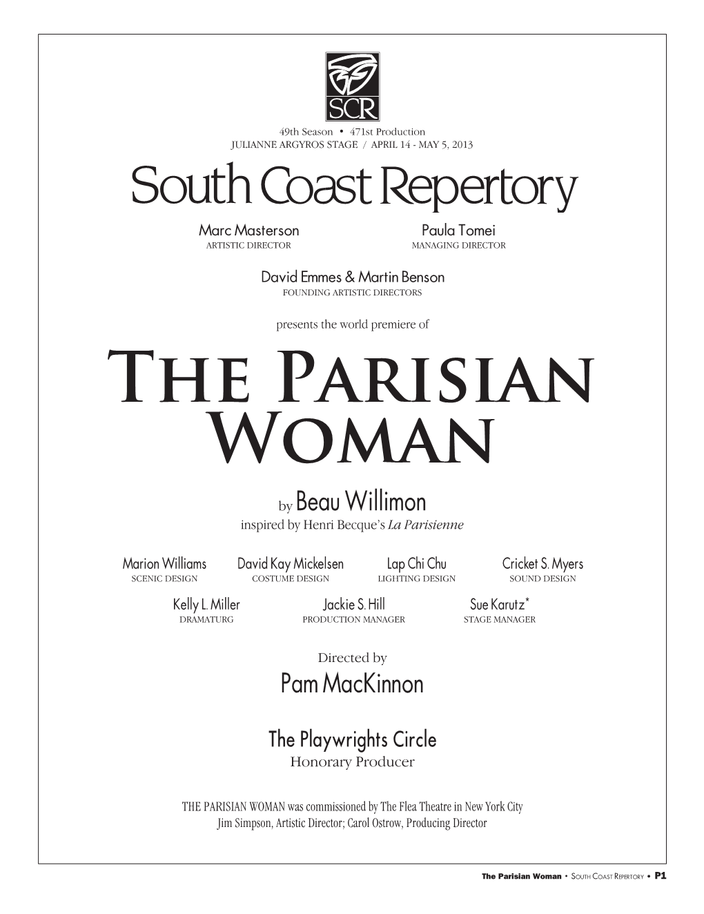 The Parisian Woman