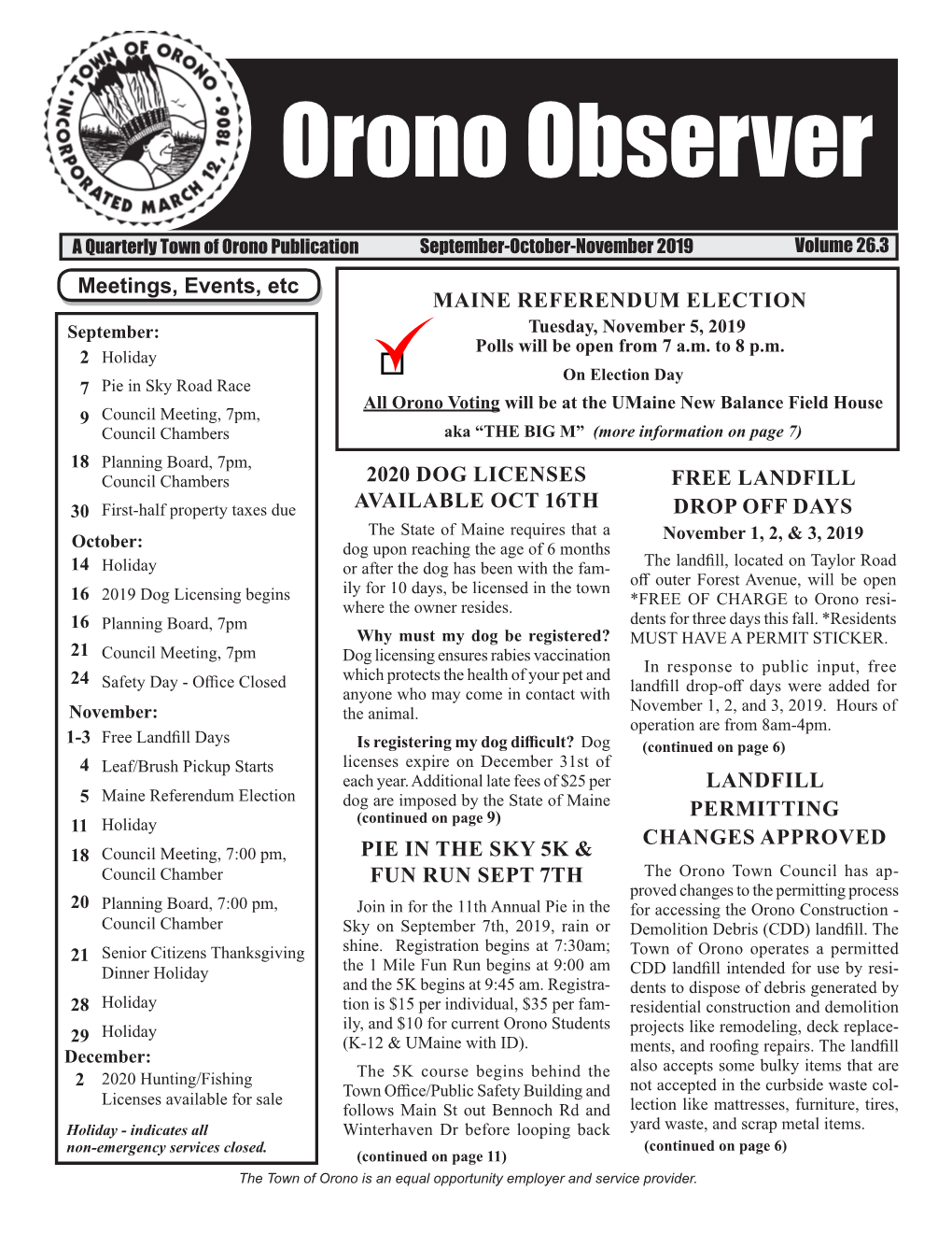 Orono Observer