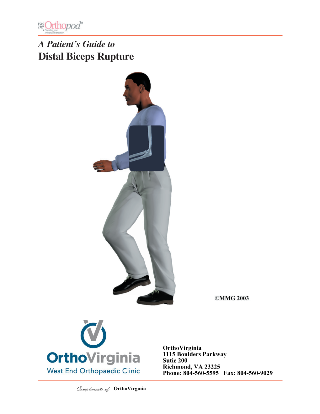 Distal Biceps Rupture