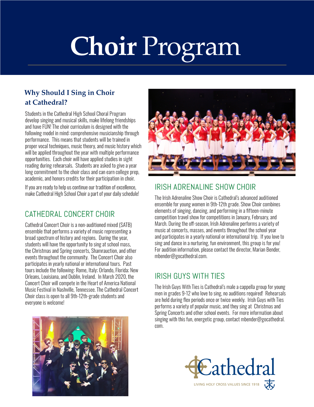 Choir Program