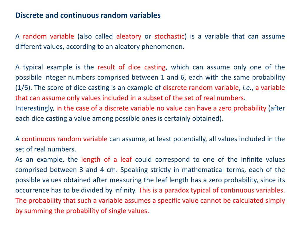 Skewness of a Distribution