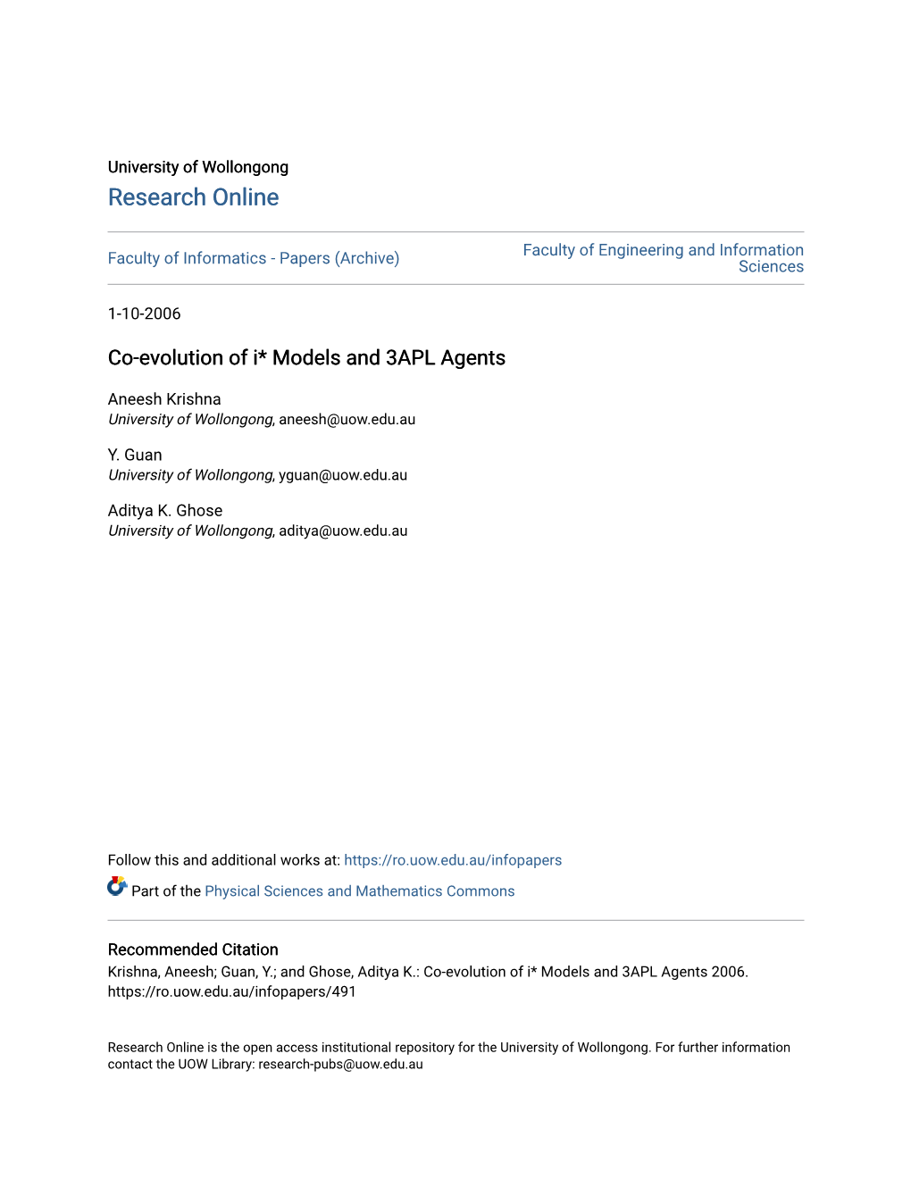 Co-Evolution of I* Models and 3APL Agents