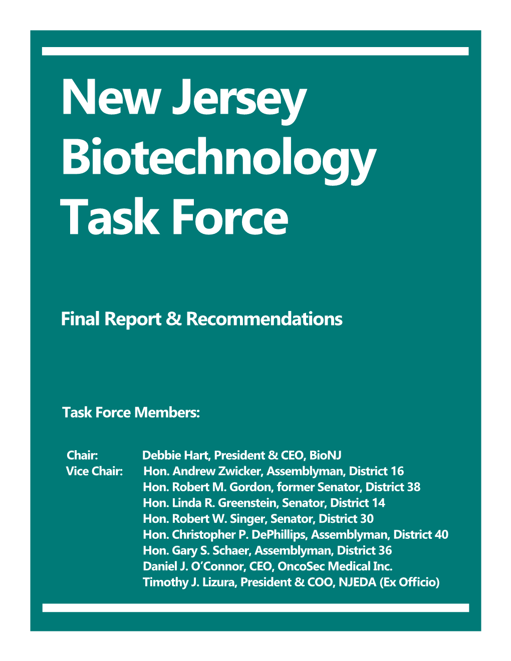 New Jersey Biotechnology Task Force