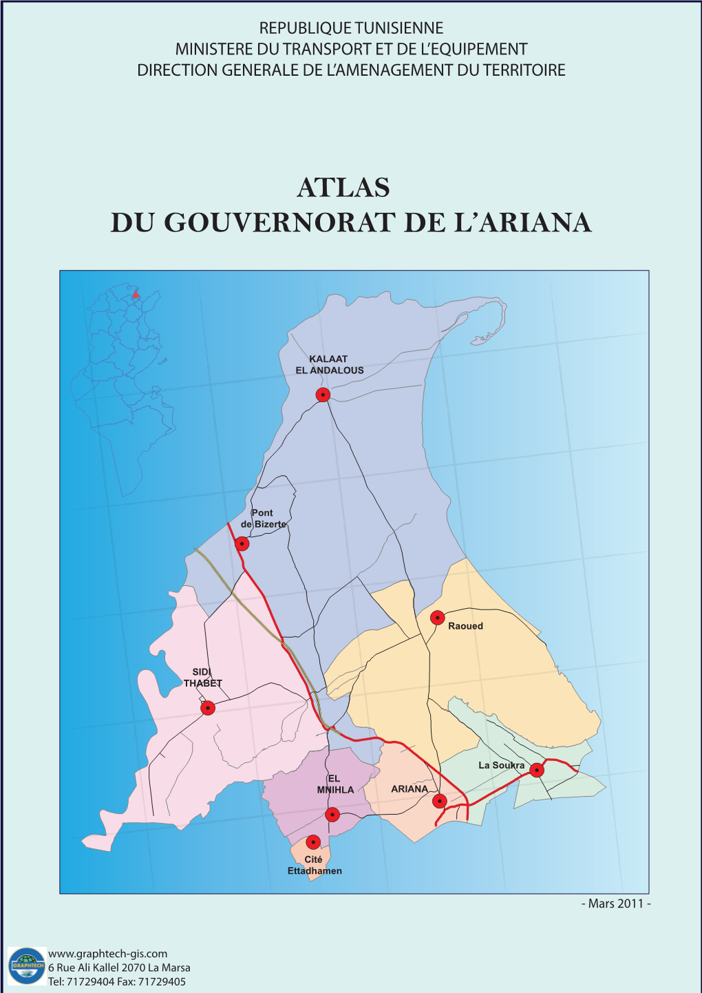 Atlas Du Gouvernorat De L'ariana