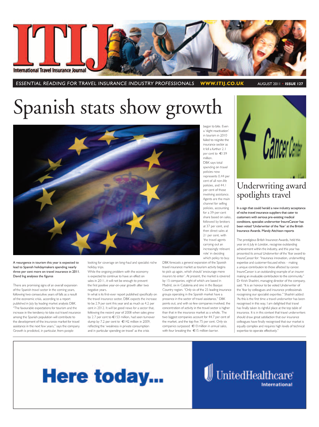 Spanish Stats Show Growth