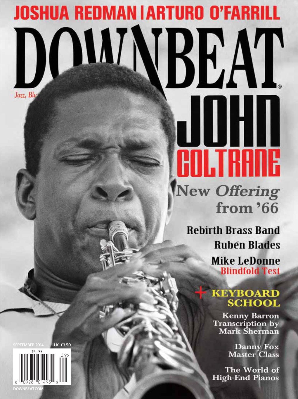 Downbeat.Com September 2014 U.K. £3.50