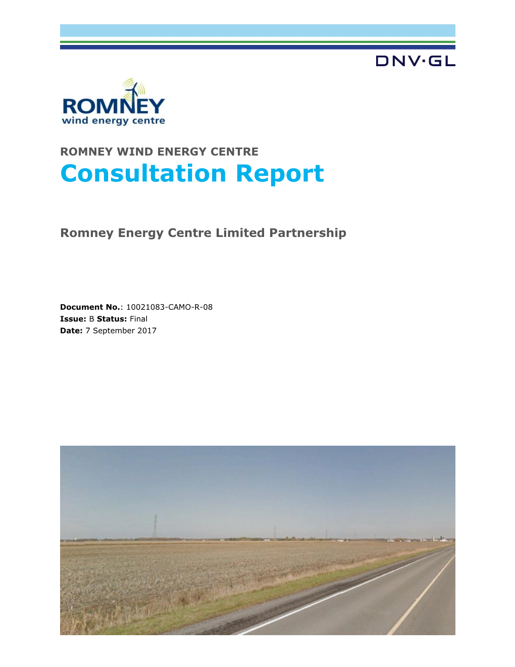 Consultation Report