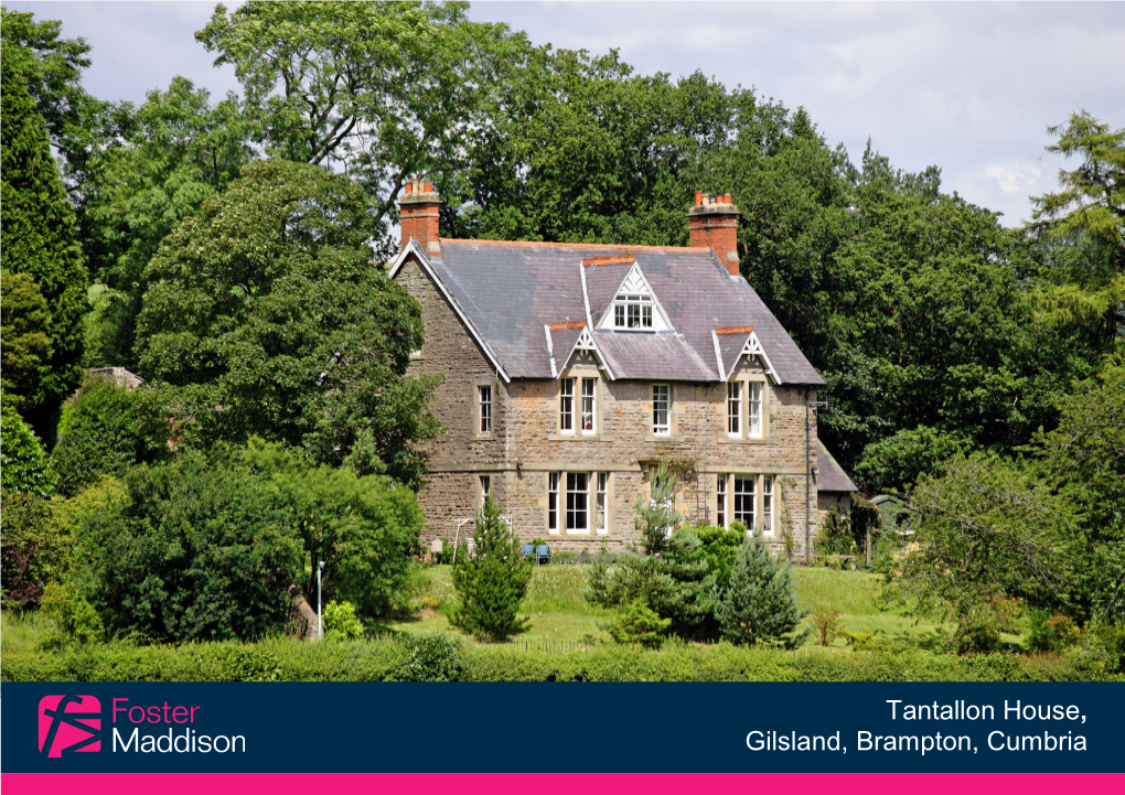 Tantallon House, Gilsland, Brampton, Cumbria