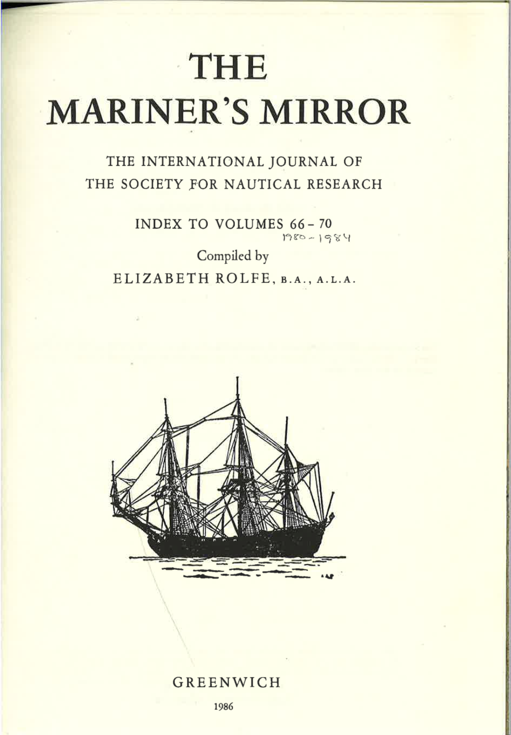 Mariner's Mirror