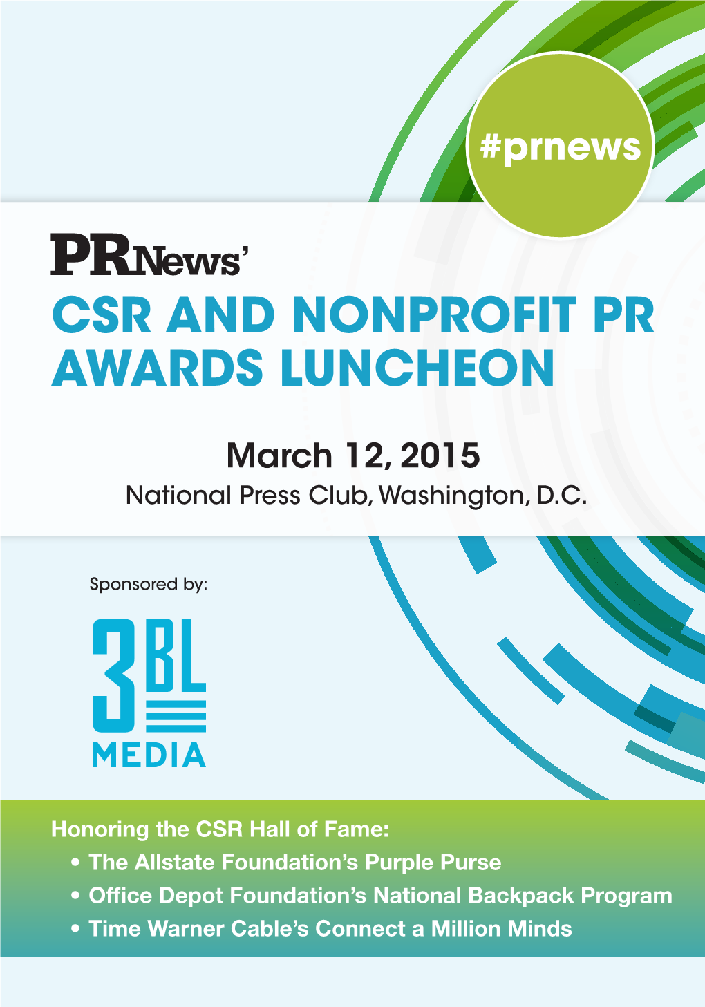 Csr and Nonprofit Pr Awards Luncheon