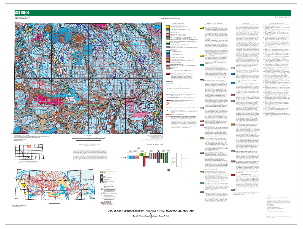 Quaternary Geologic Map of the Shelby 1° × 2