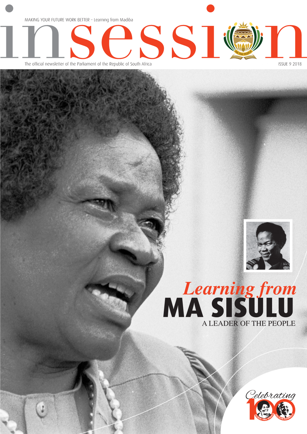 MA SISULU a LEADER of the PEOPLE Vision