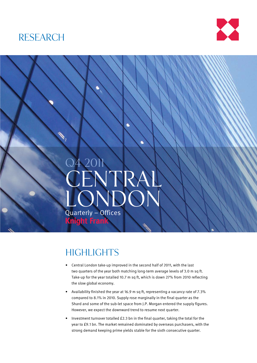 CENTRAL LONDON Quarterly – Offices