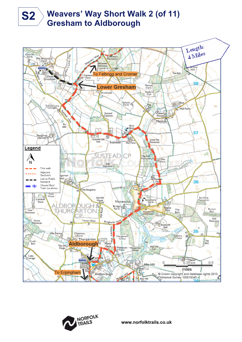 Gresham to Aldborough