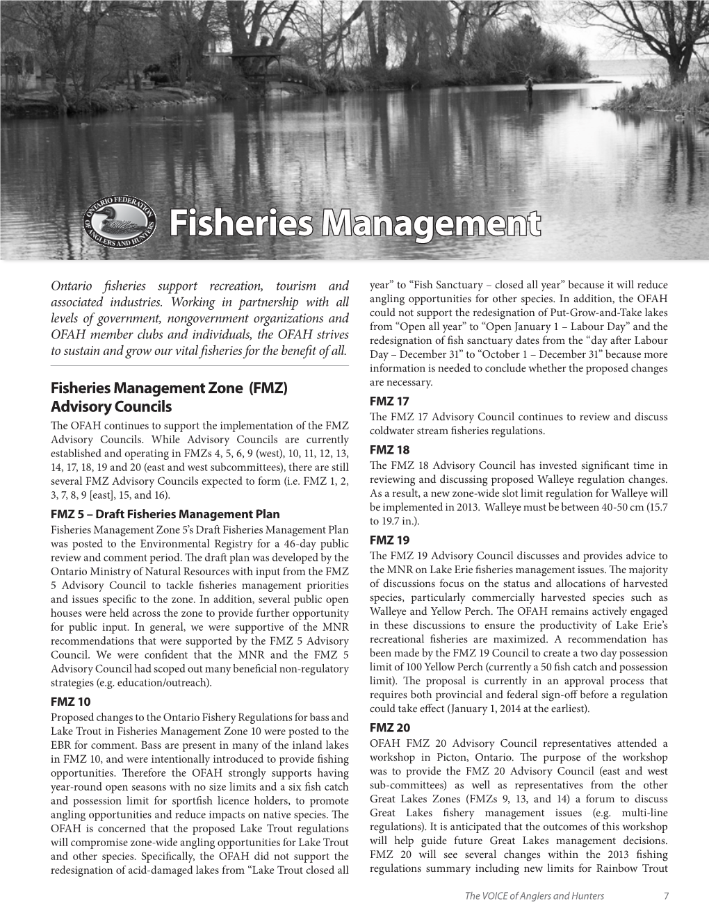 Fisheries Management