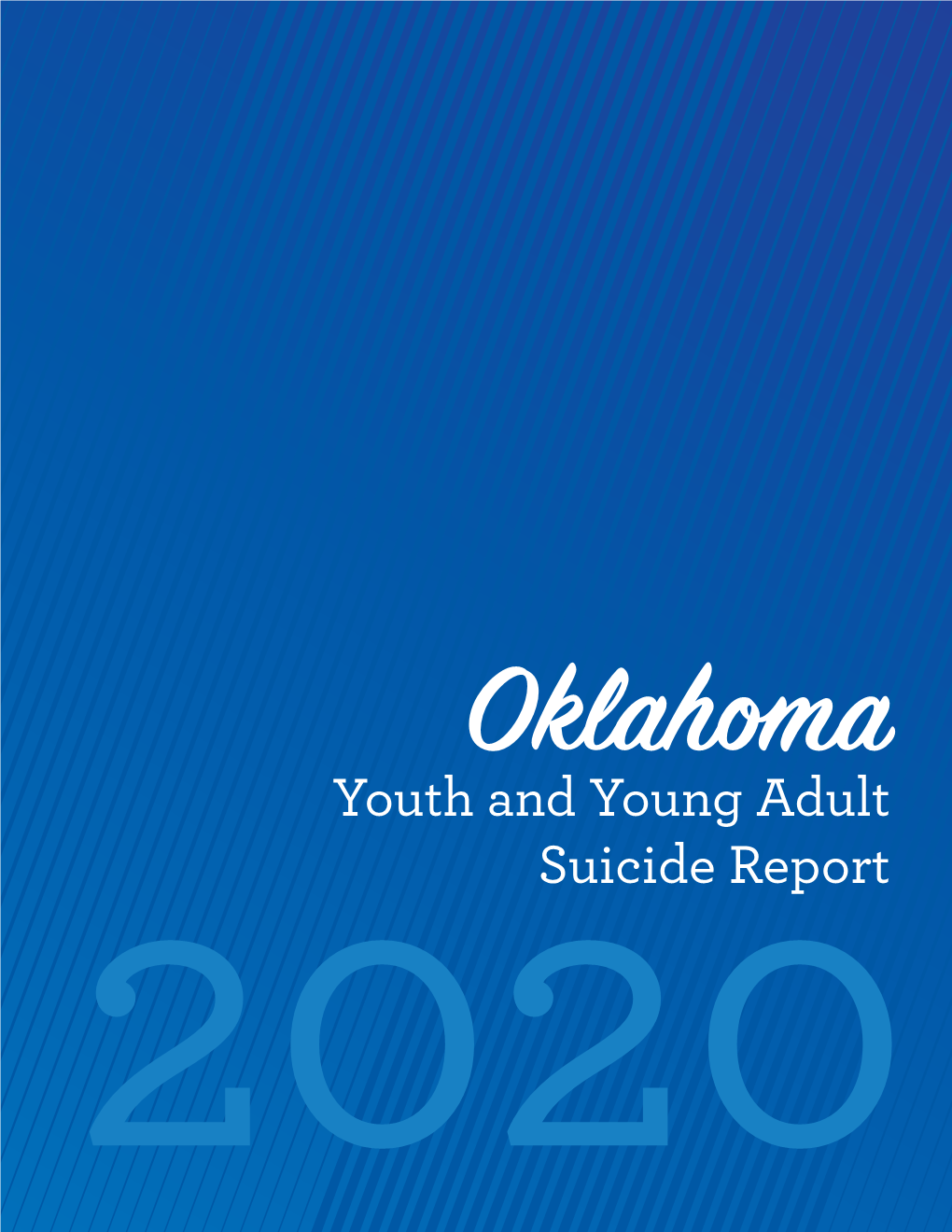 Youth and Young Adult Suicide Report