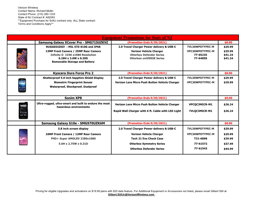 Wireless Pricing Template