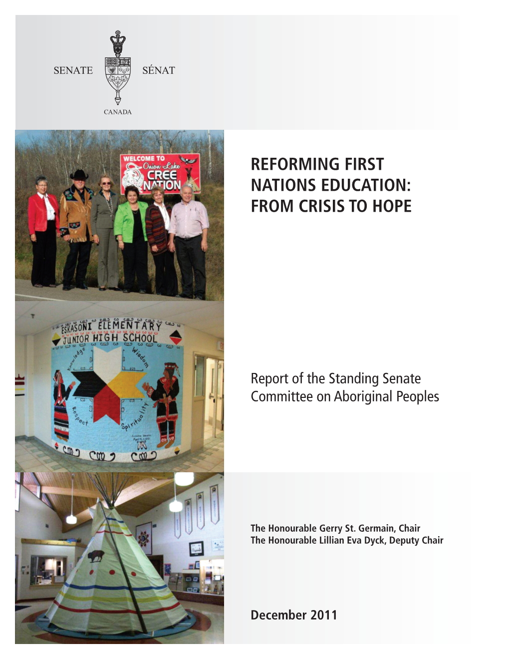 Reforming First Nations Education: from Crisis to Hope