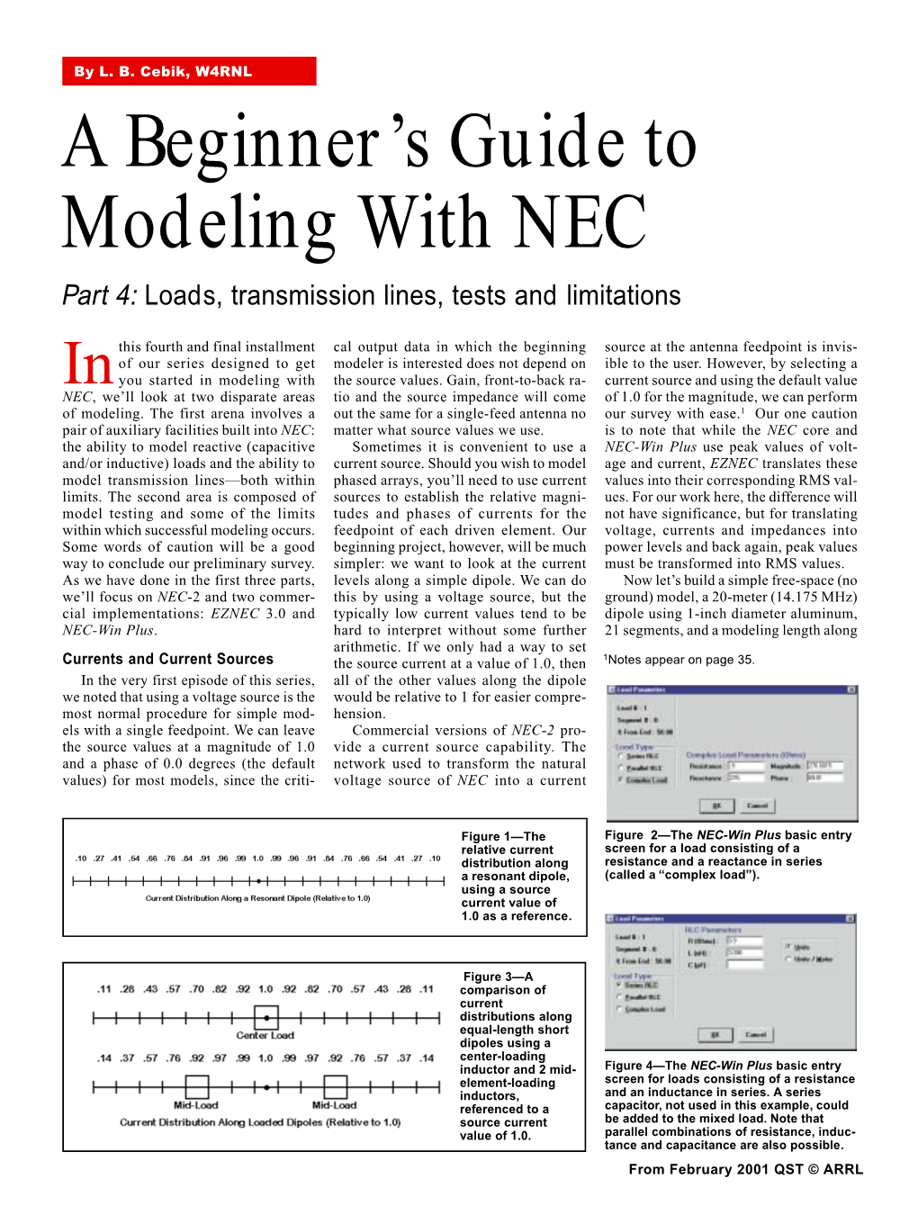 A Beginner's Guide to Modeling with NEC Part 4