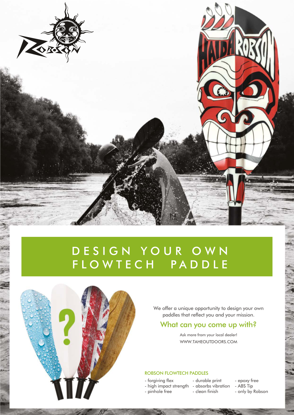 Design Your Own Flowtech Paddle