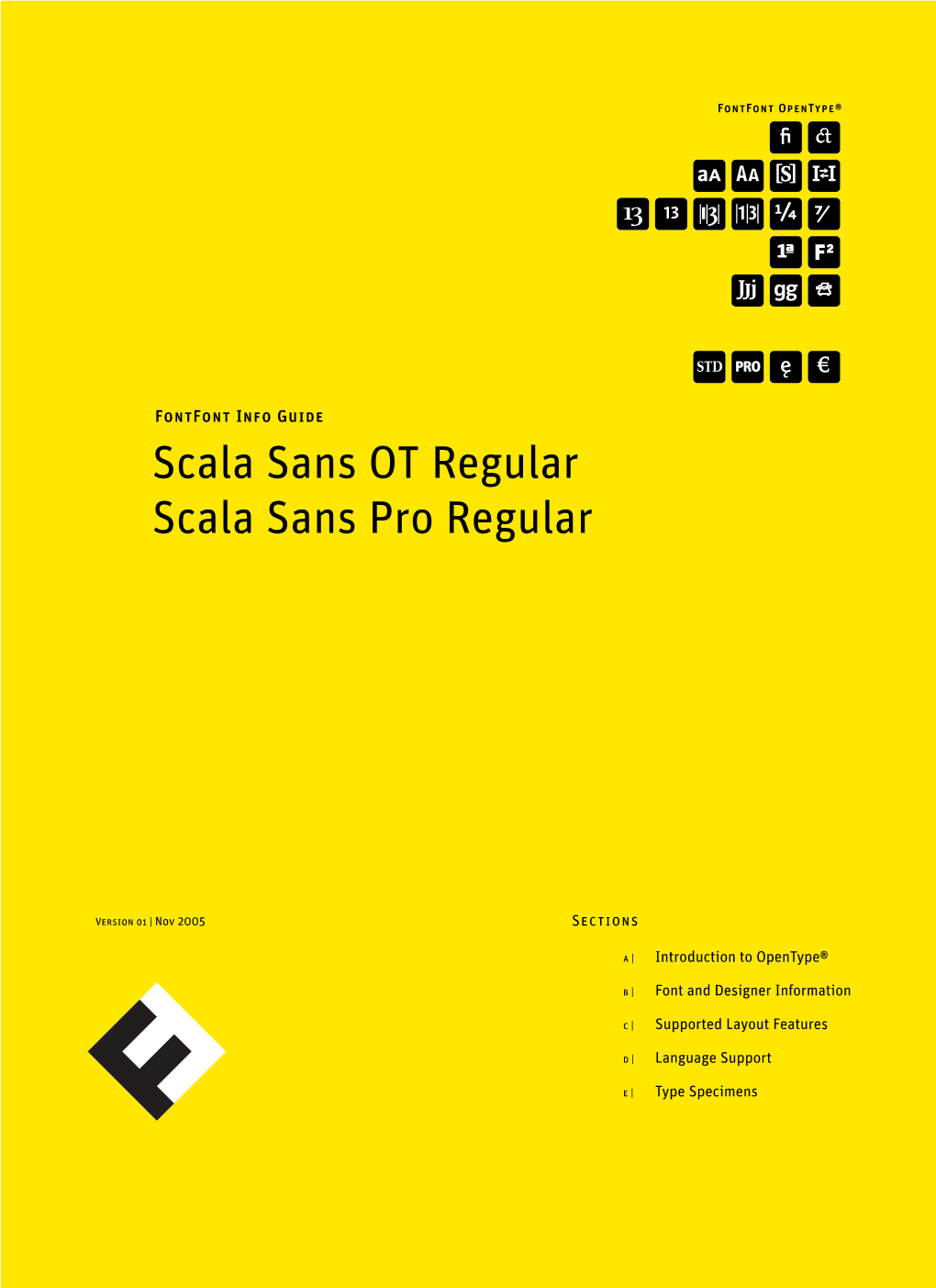 Scala Sans OT Regular Scala Sans Pro Regular