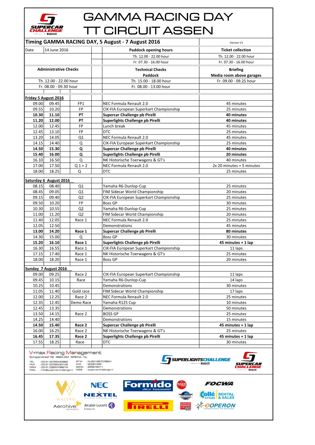 Gamma Racing Day Tt Circuit Assen