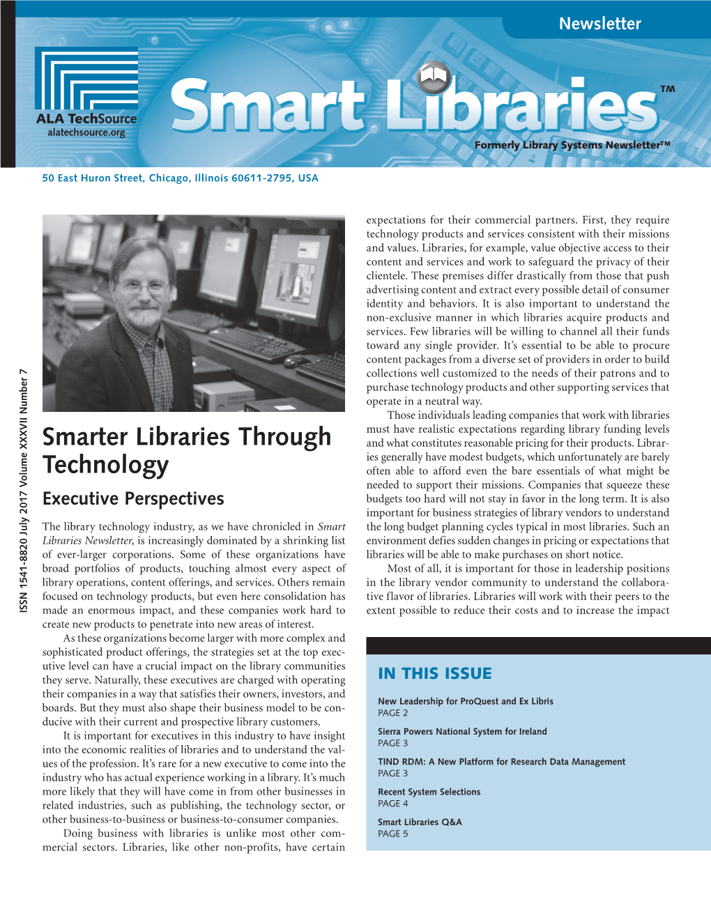 Smarter Libraries Through Technology