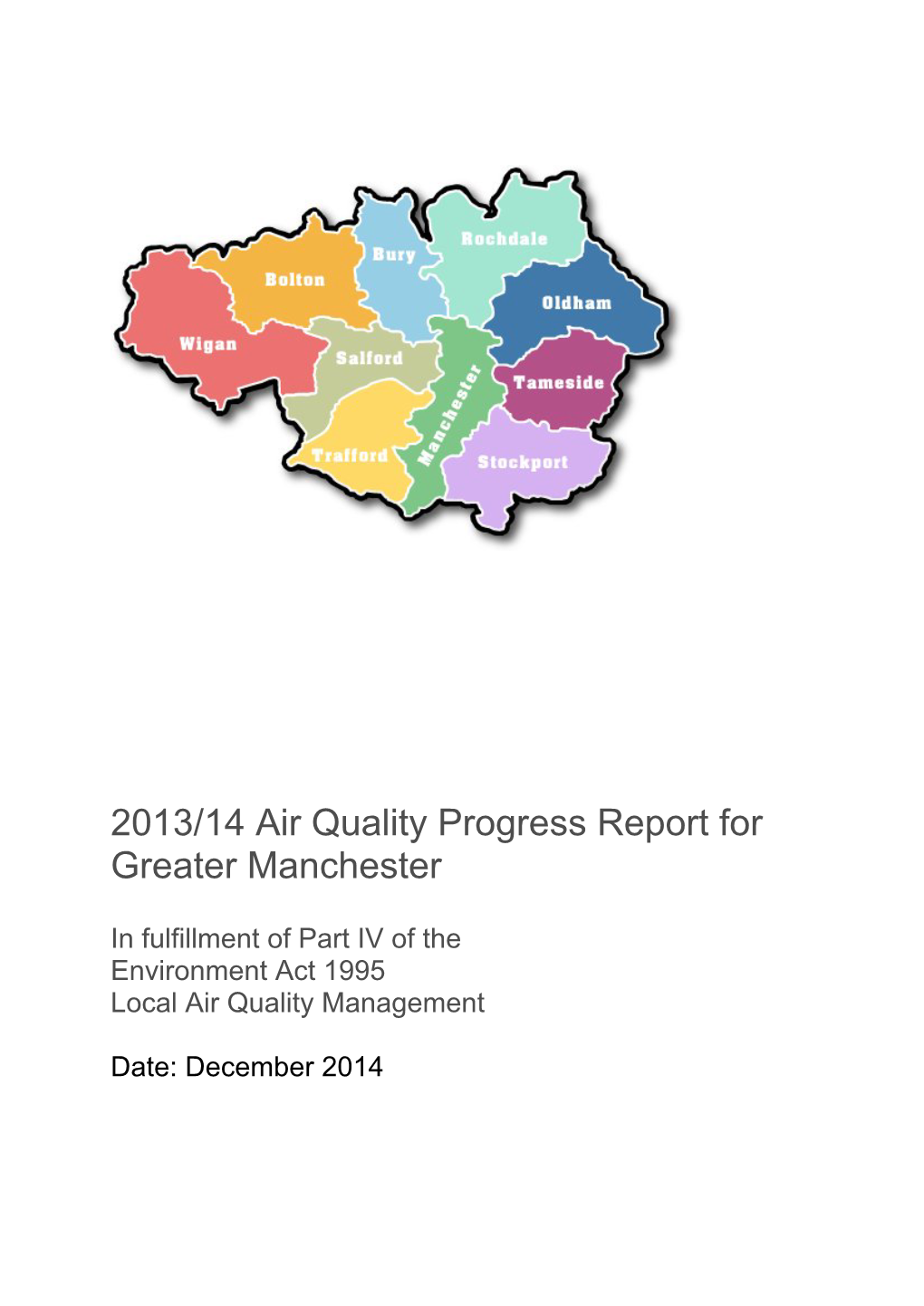 Air Quality Progress Report 2013
