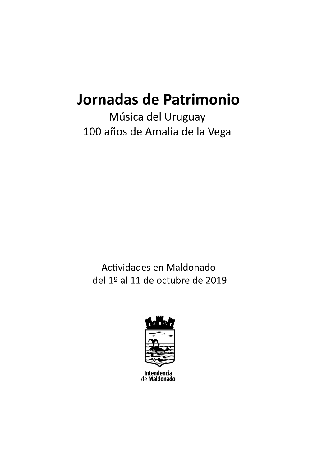 Jornadas De Patrimonio Música Del Uruguay 100 Años De Amalia De La Vega