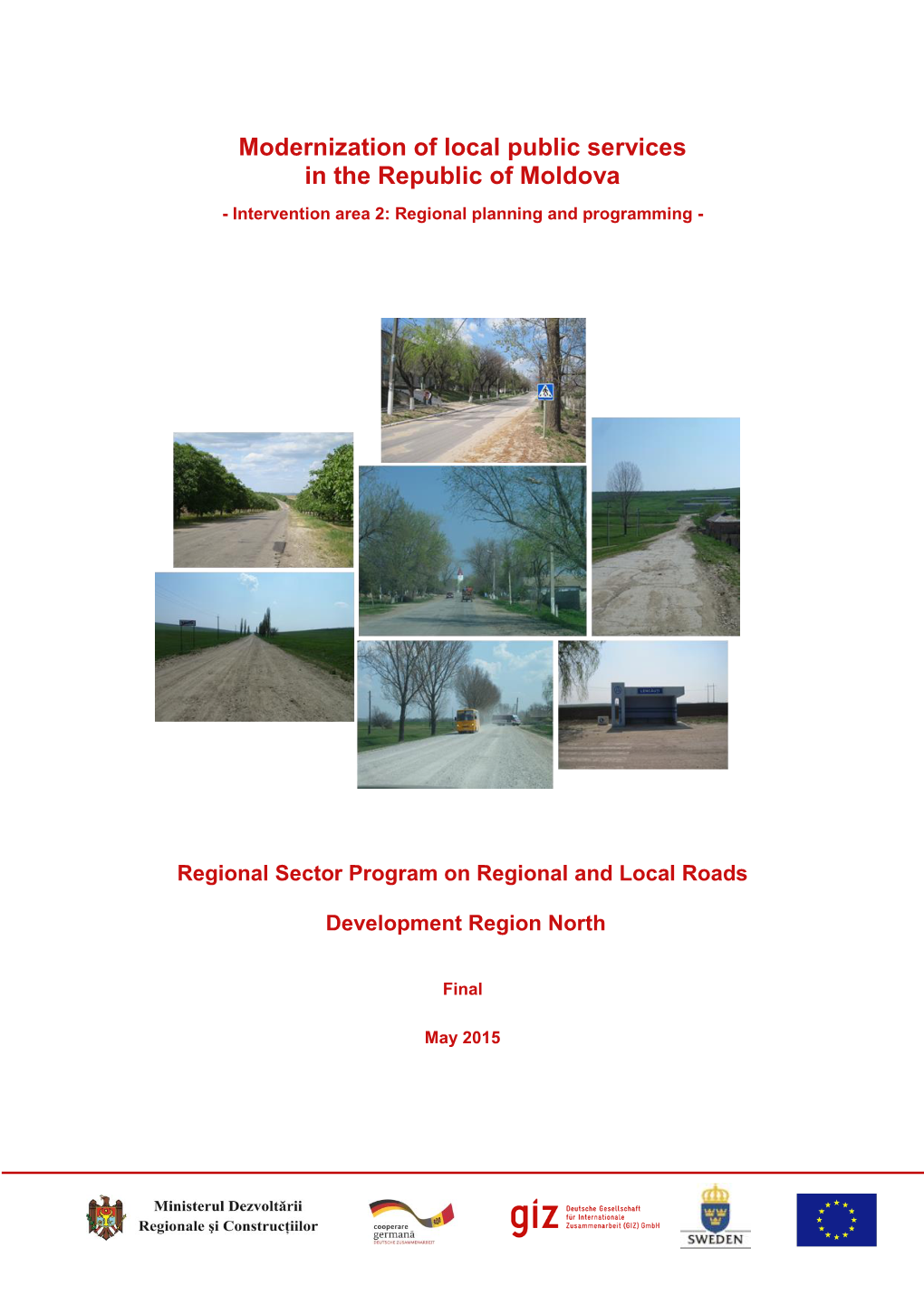 Regional Sector Program on Regional and Local Roads