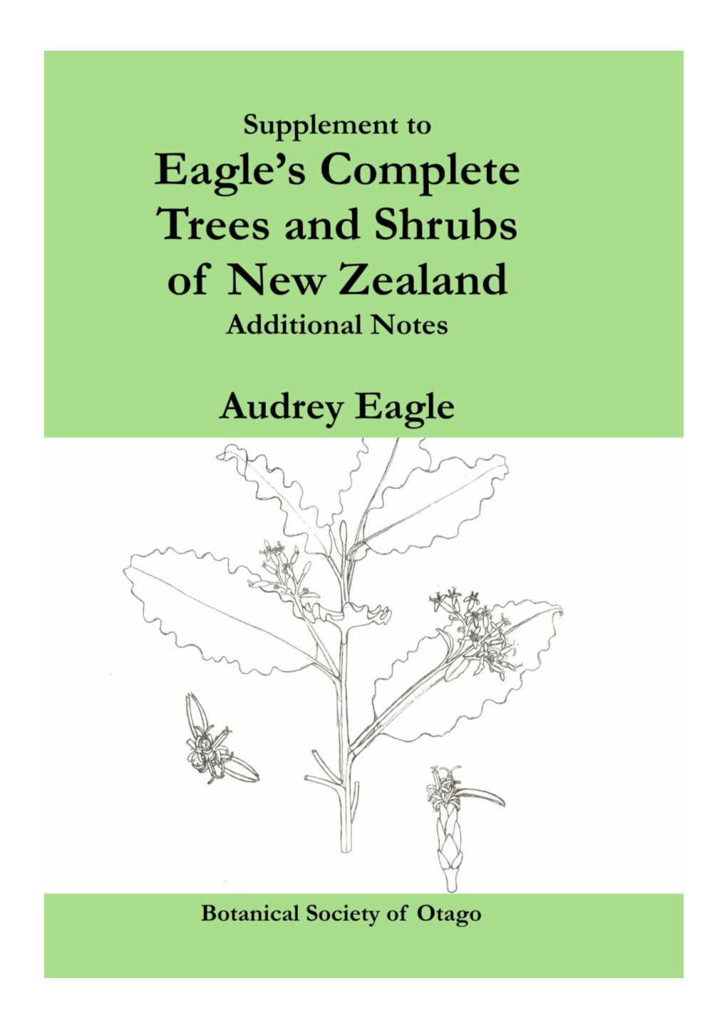 Eagle's Complete Trees and Shrubs of New Zealand