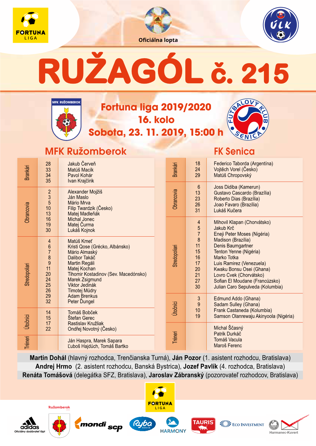 RUZAGÓL C. 215 ˇ